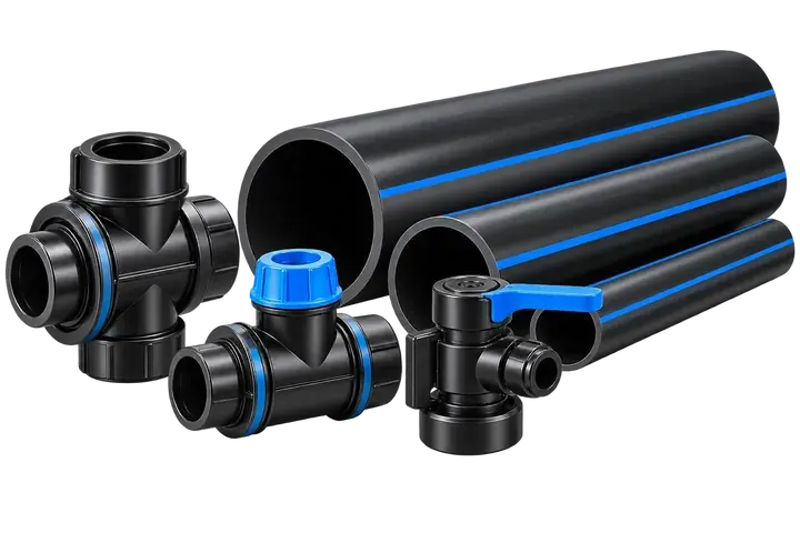 Tuberías HDPE y conexiones plásticas E-green plast